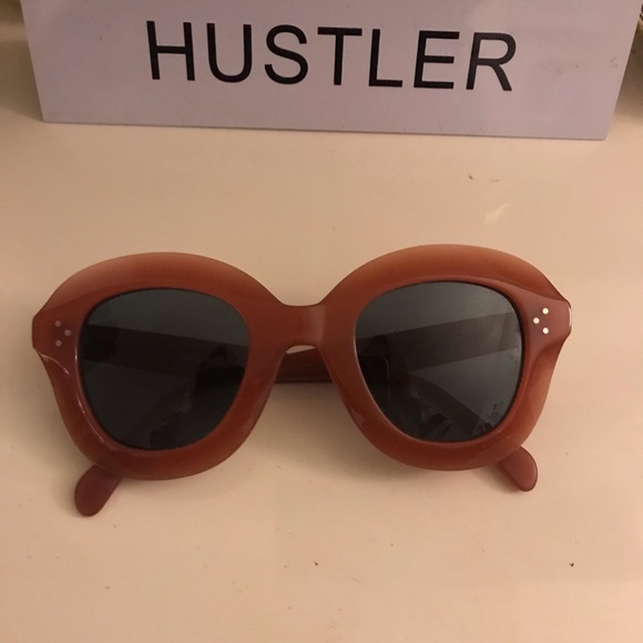 Celine Sunglasses 🕶 BNWOT Red/Orange sunglasses - Picture 2 of 7